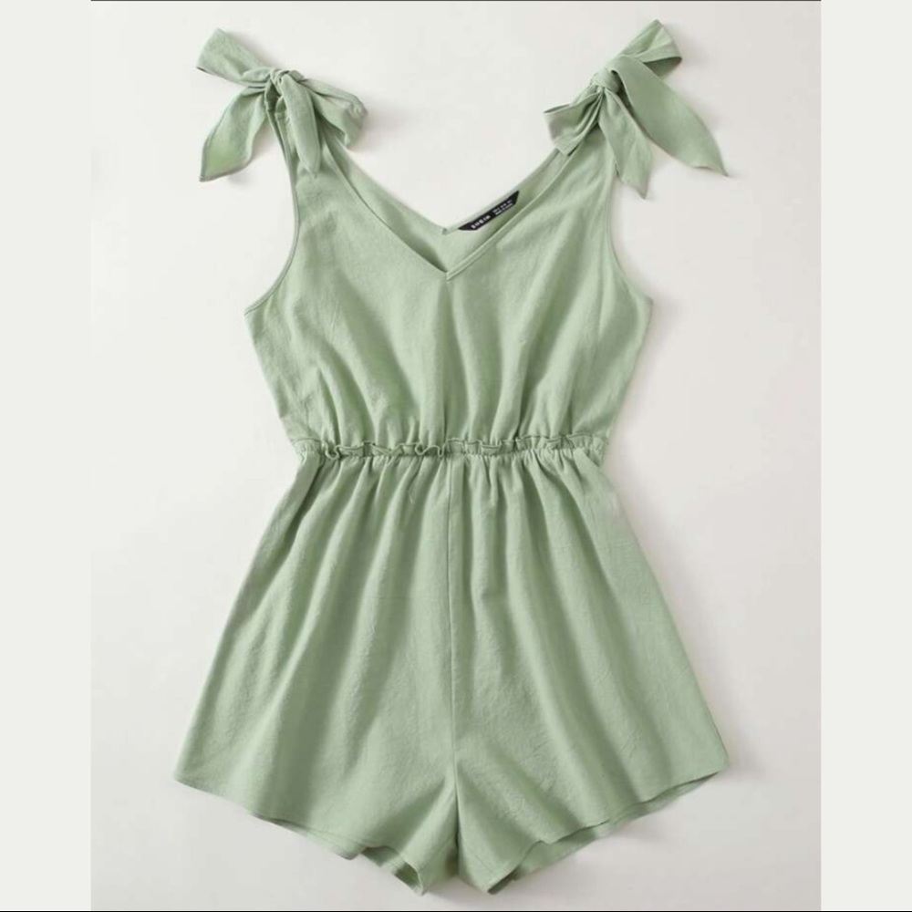 COPY - Mint Green Romper